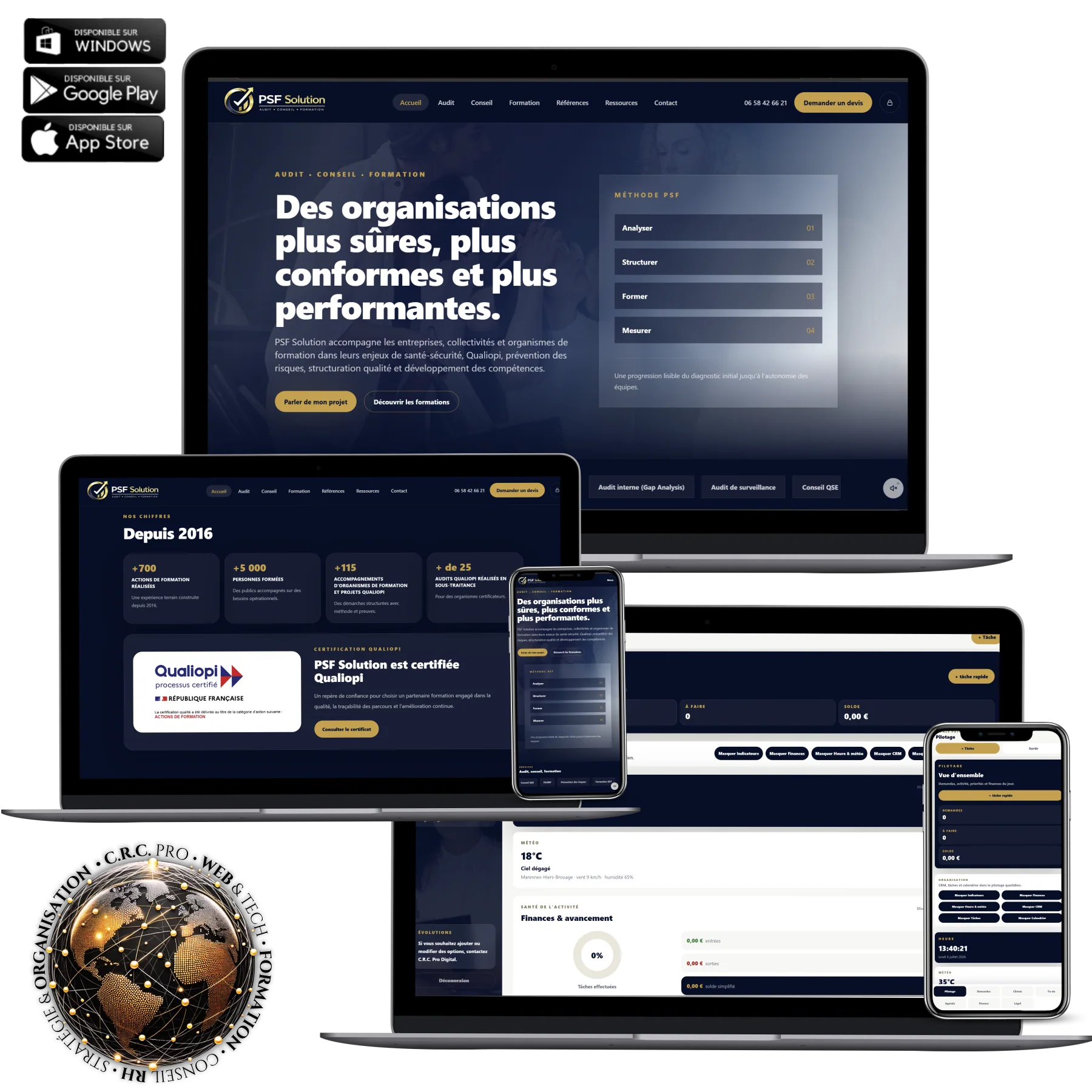 Aperçu de PSF Solution